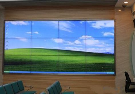 合肥液晶拼接屏的另类用法。